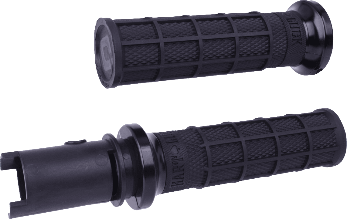LOCK-ON HART-LUCK FULL-WAFFLE BLACK/BLACK CVO `23-24