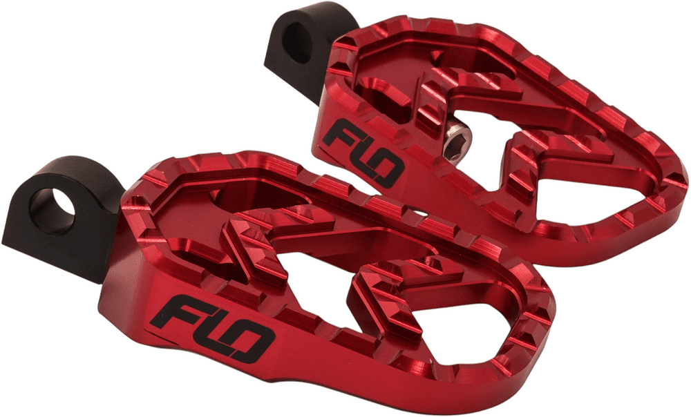 SAVAGE SERIES FOOTPEGS RED