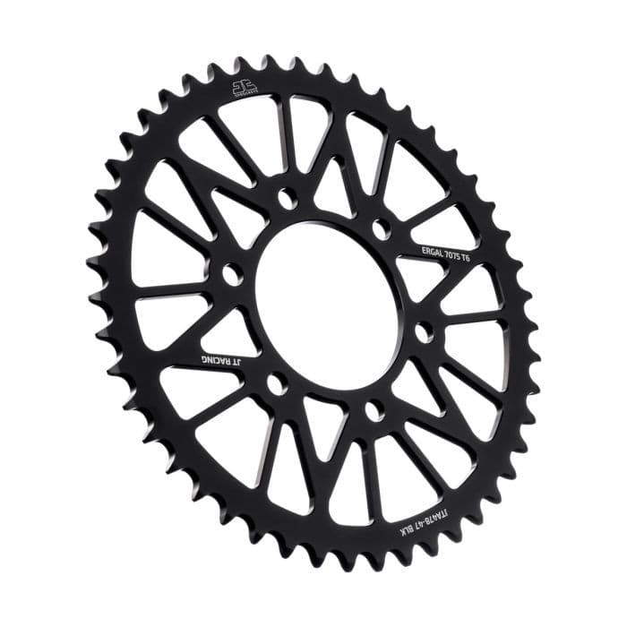 REAR ALLOY SPROCKET BLACK 47-TOOTH