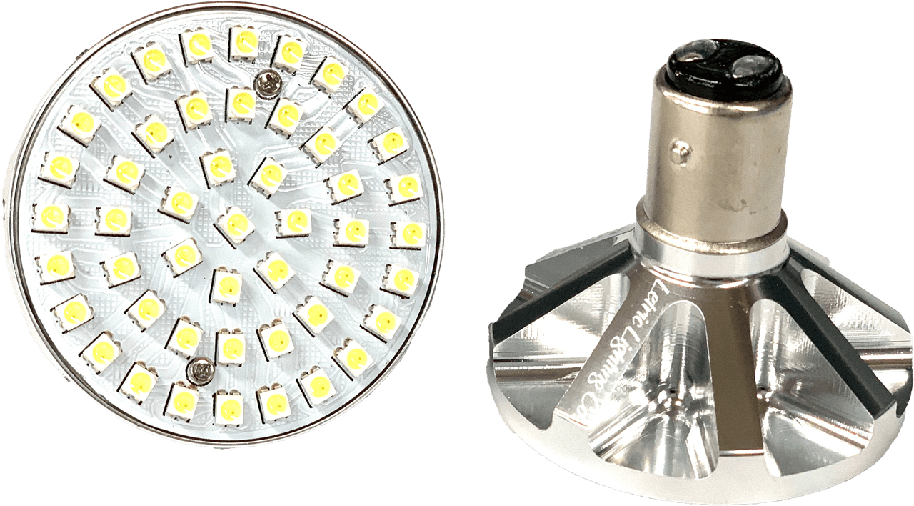 Letric Lighting Co Premium Bullet LED Insert 1157 Switchbacks White/Amber