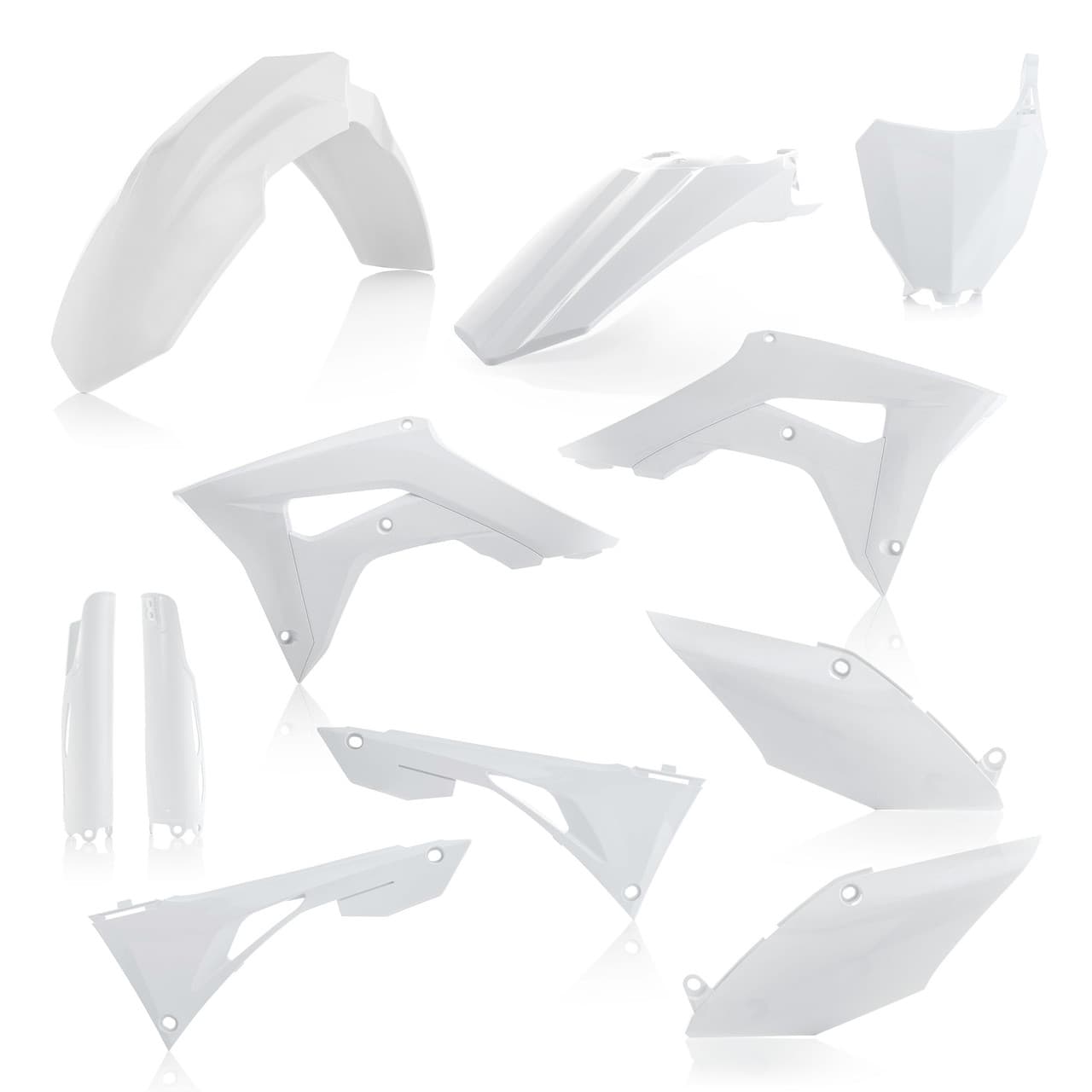 Acerbis Full Plastic Kit White