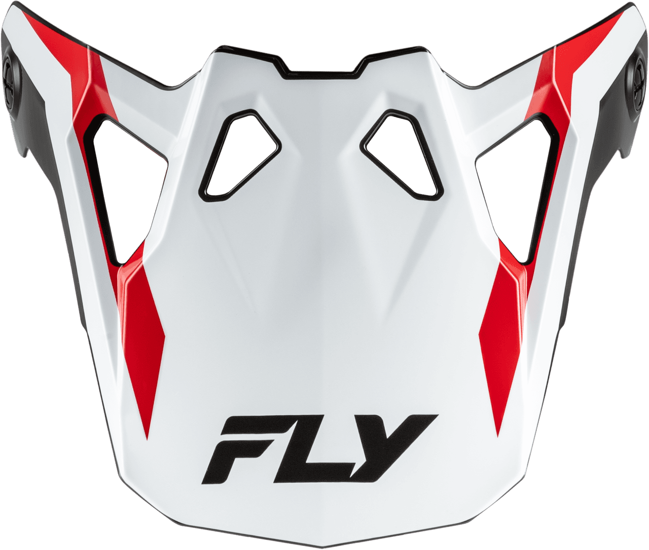 Fly Racing Formula Cp Seal Visor White/Black/Red YL-LG