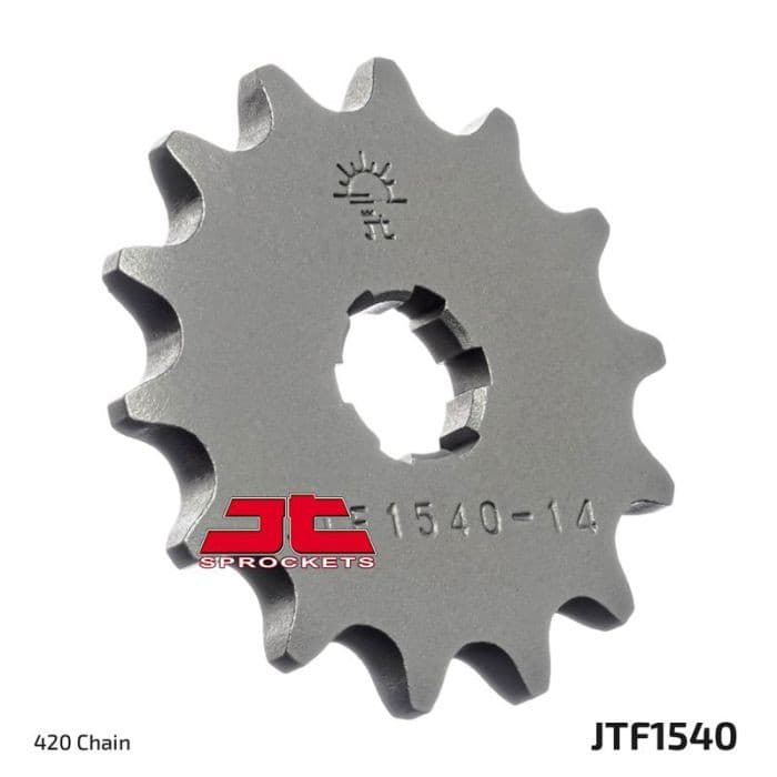 JT STEEL FRONT SPROCKET KAWASAKI 14 TOOTH