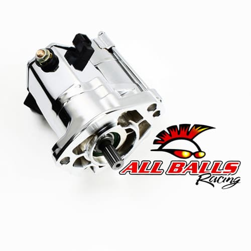 BIG TWIN STARTER 1.7KW CHROME 10-32 SHAFT