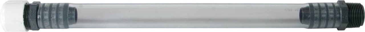 Fire Power Filler Hose W/Screw Cap Clear 12"