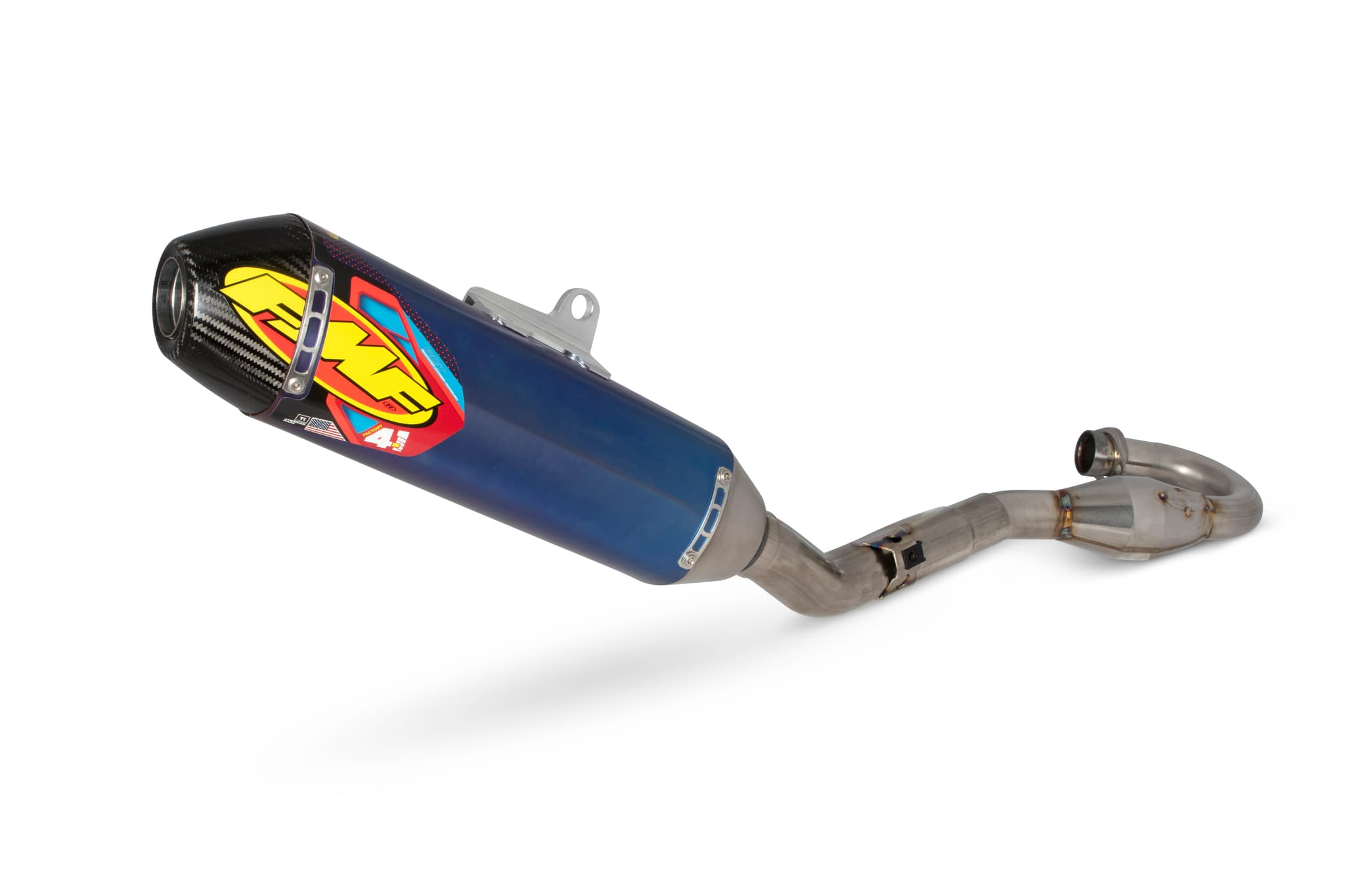 FMF Factory 4.1 Ano Rct Sys With Stainless M-Bomb Header/Mid