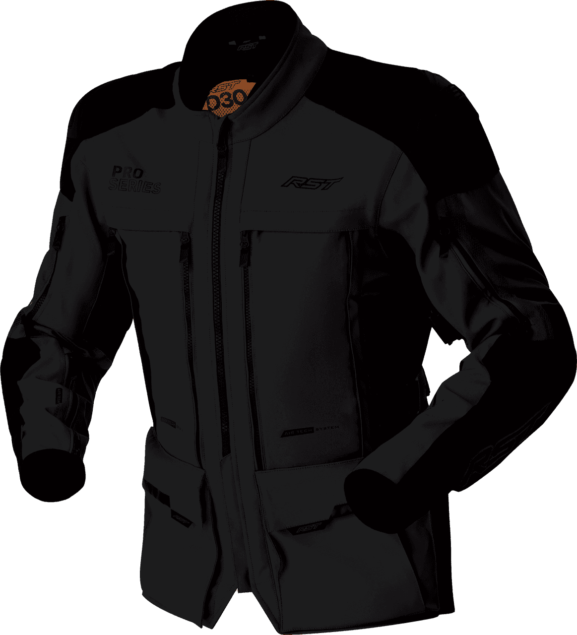 RST Ps Adventure D3O Jacket Black Textile MD