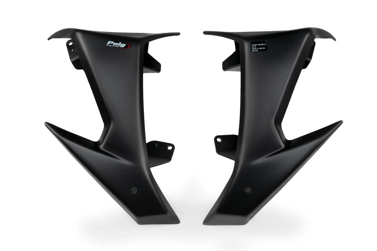 DOWNFORCE SIDE SPOILERS MATT BLACK SUZ