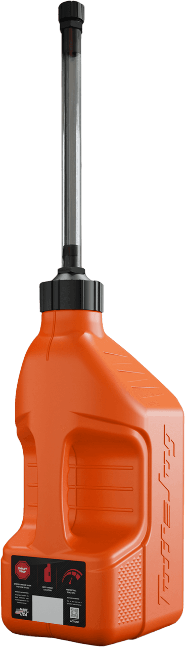 Tuff Jug Utility Container Orange W/ Autostop Spout 2.5 Gal