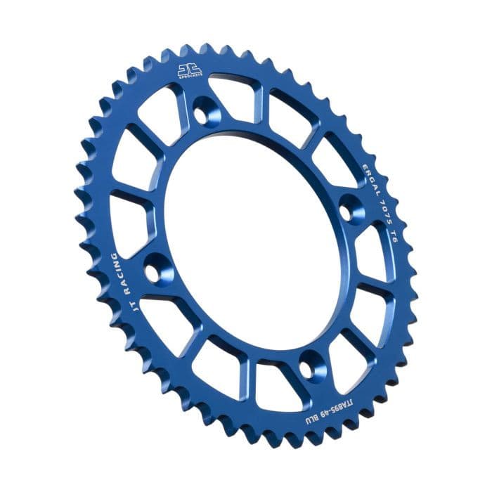 REAR ALLOY SPROCKET BLUE 49 TOOTH