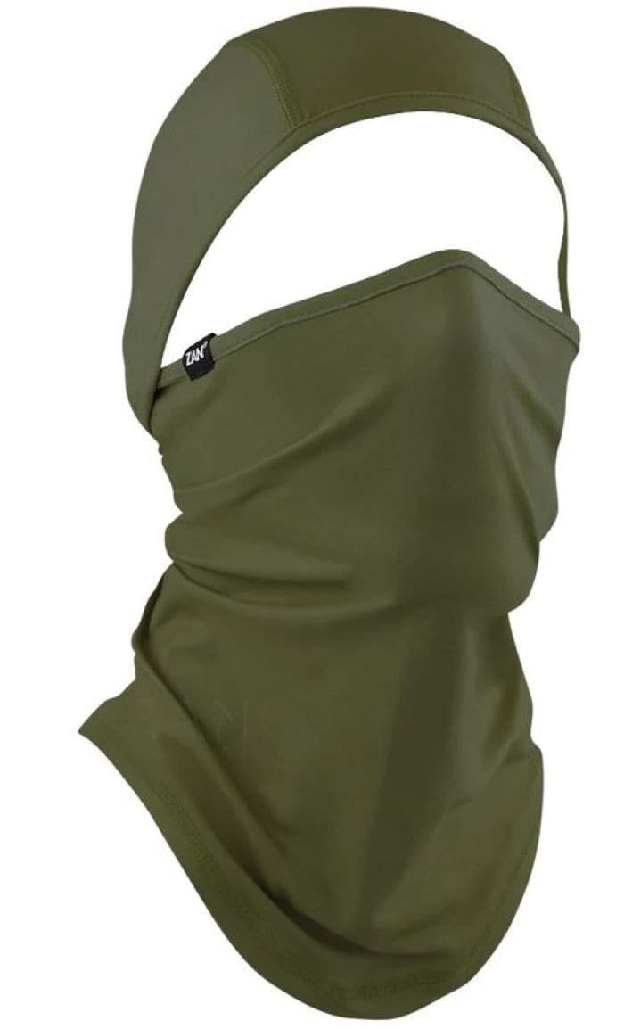 ZAN CONVERTIBLE BALACLAVA SPORTFLEX UPF50+ SERIES OLIVE DRAB