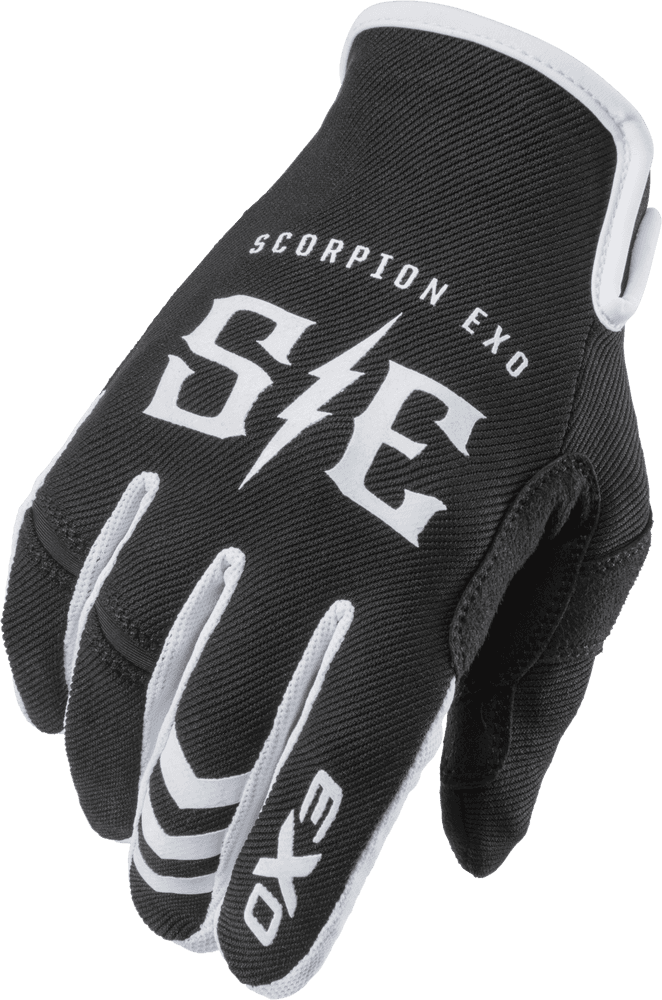 Scorpion Exo Air-Stretch Gloves Charge Black/White SM