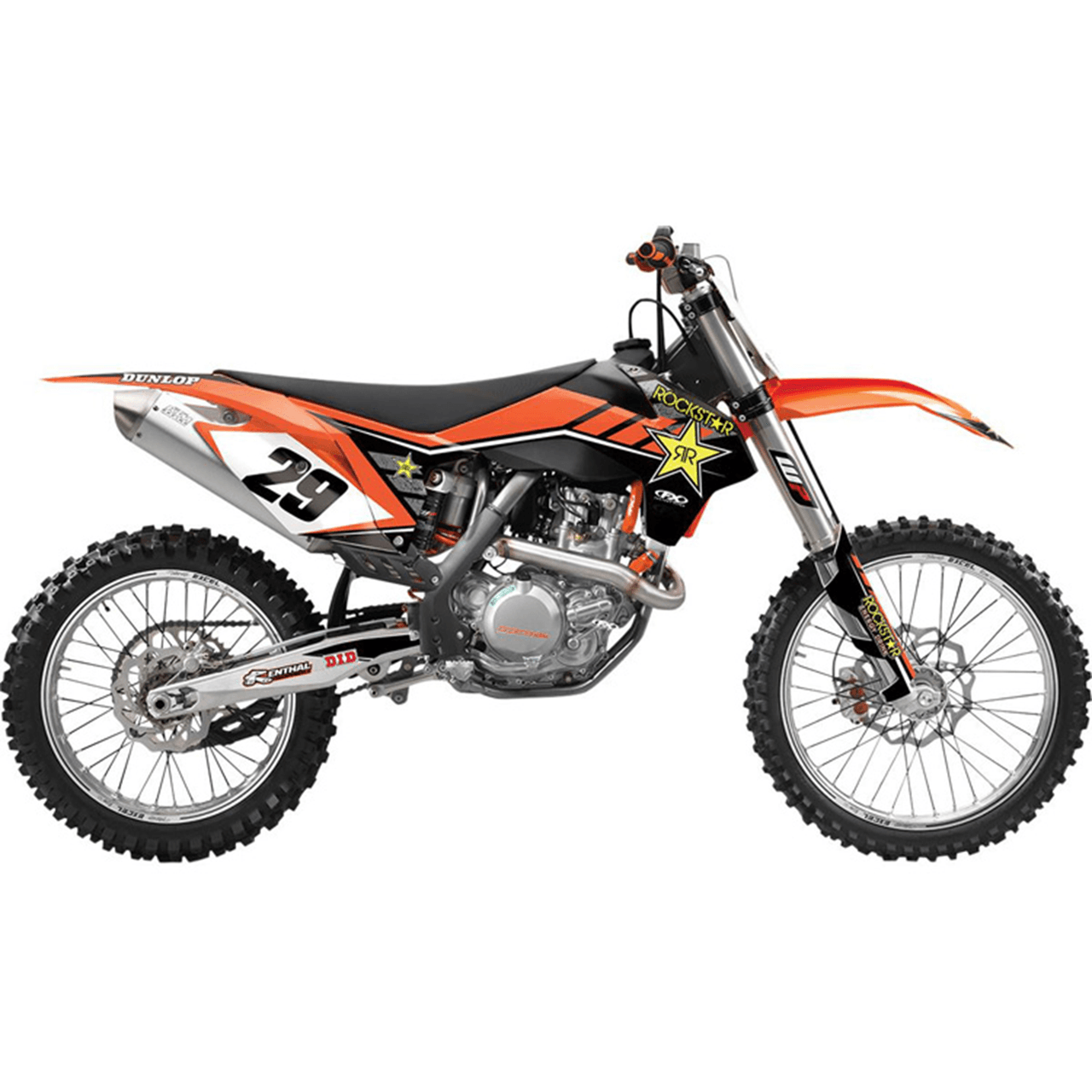 FX 16 ROCKSTAR COMPLETE SHROUD/TRIM/LOWER FORK GRAPHIC KIT