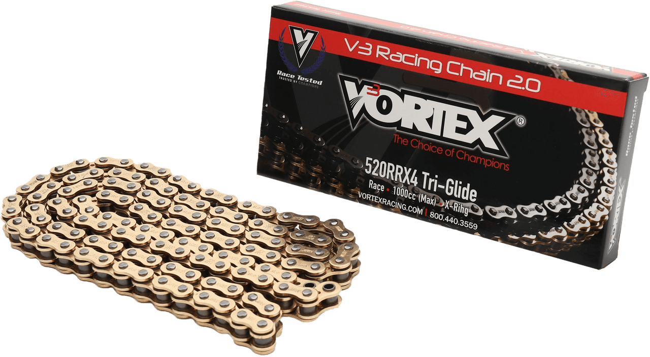 Vortex Chain RX4 X-Ring 520-120L Gold