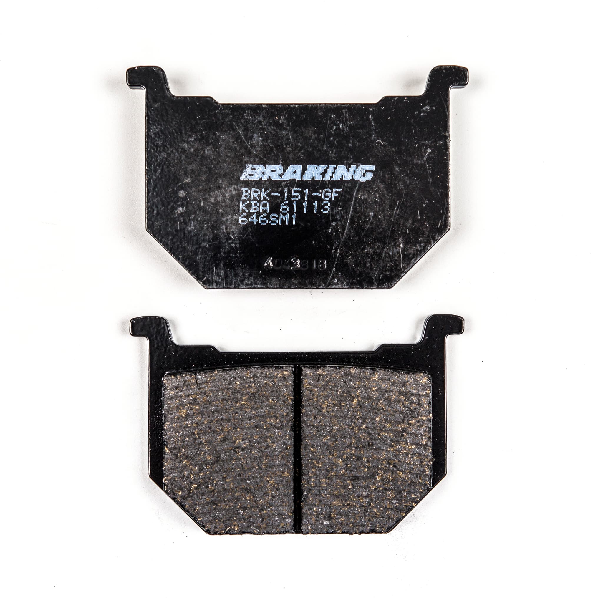 Braking Brake Pad Set Semi-Metallic