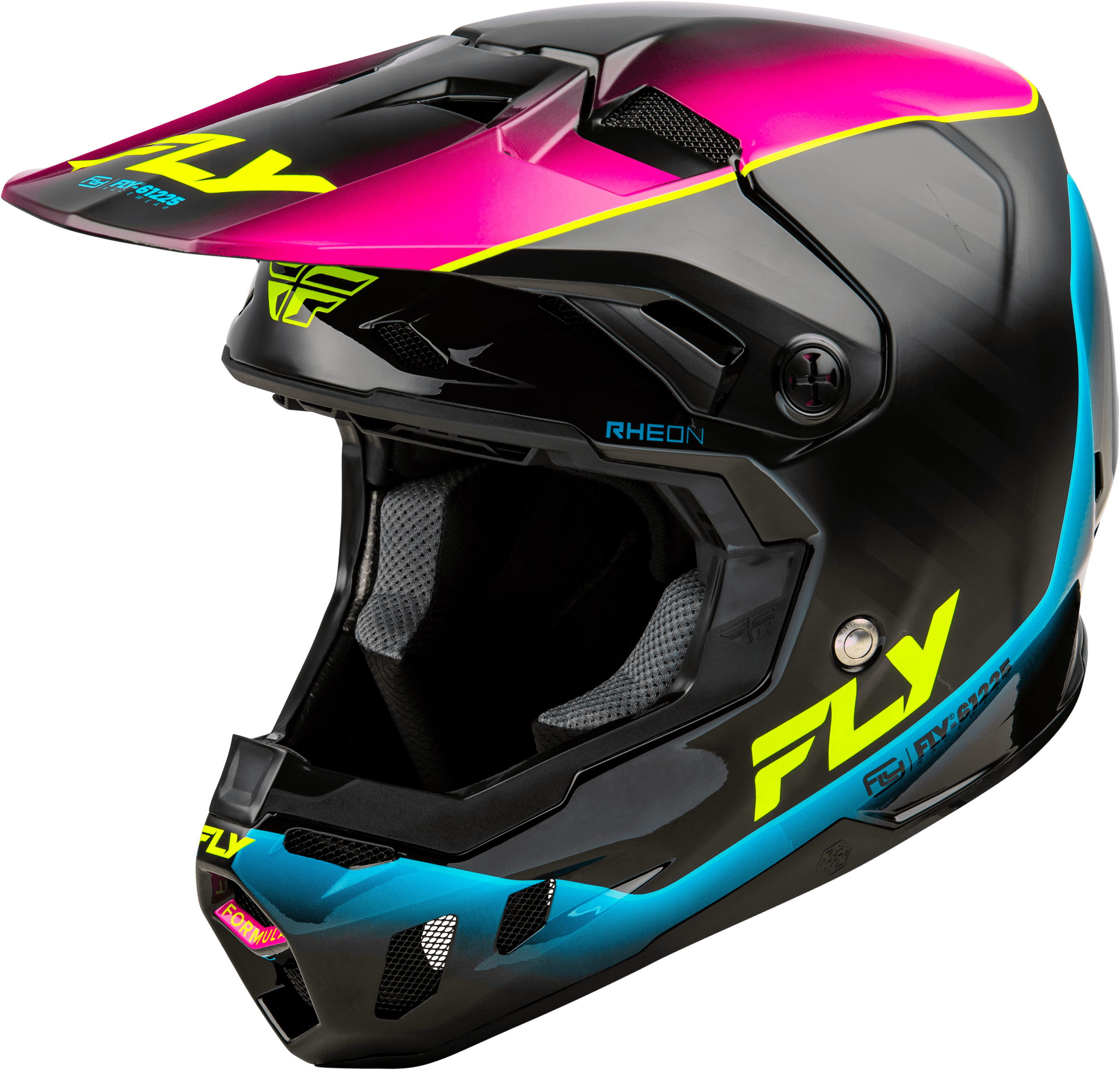 FORMULA CC UNDERGLOW HELMET BLACK/PINK/BLUE XS