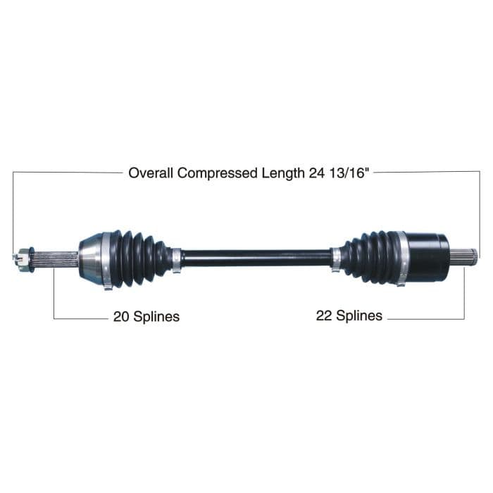 TYTANEUM HEAVY DUTY CV AXLE POLARIS FRONT LEFT / RIGHT