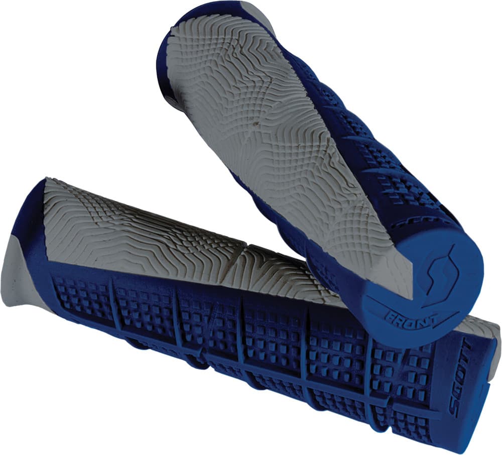 Scott Deuce ATV Grip (Grey/Blue)
