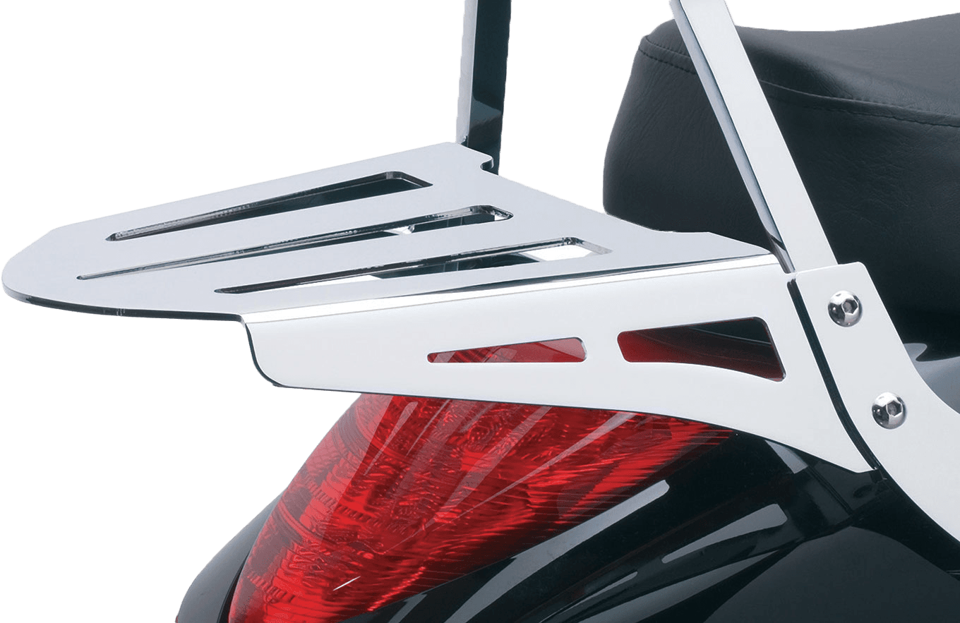 SISSY BAR LUGGAGE RACK FORMED CHROME
