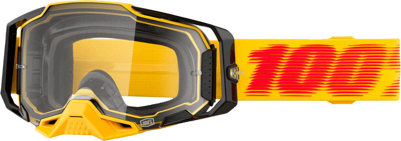 100-PERCENT Armega Goggle Tetsu Clear Lens