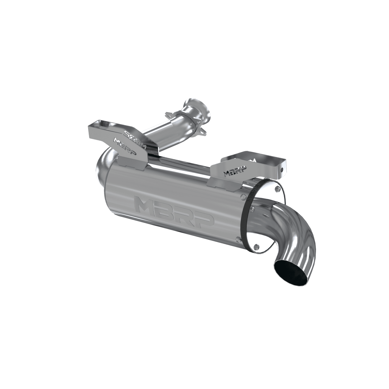 Mbrp Single Slip-On System W/ 5" Performance Muffler Chrome