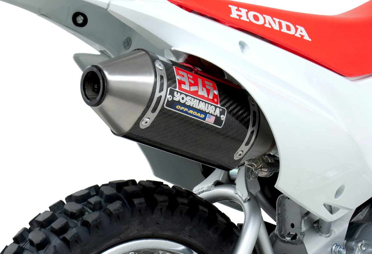 Yoshimura RS-2 Header/Canister/End Cap Exhaust System Ss-Cf-Ss
