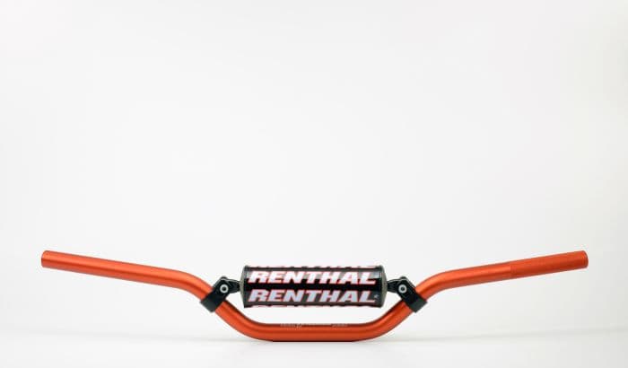 RENTHAL 825 7/8" HANDLEBARORANGE - PADDED