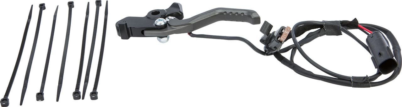 SKINZ ADJUSTABLE BRK LEVER S-D HEATED BILLET GRAPHITE S/M