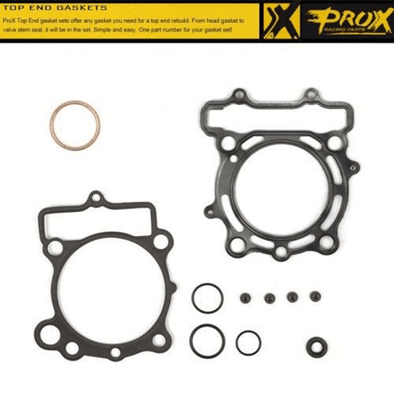 PROX TOP END GASKET SET RM250 '91-95