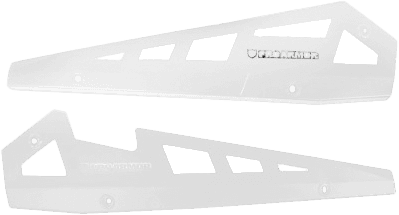 Pro Armor Rock Sliders Matte White Pearl Polaris