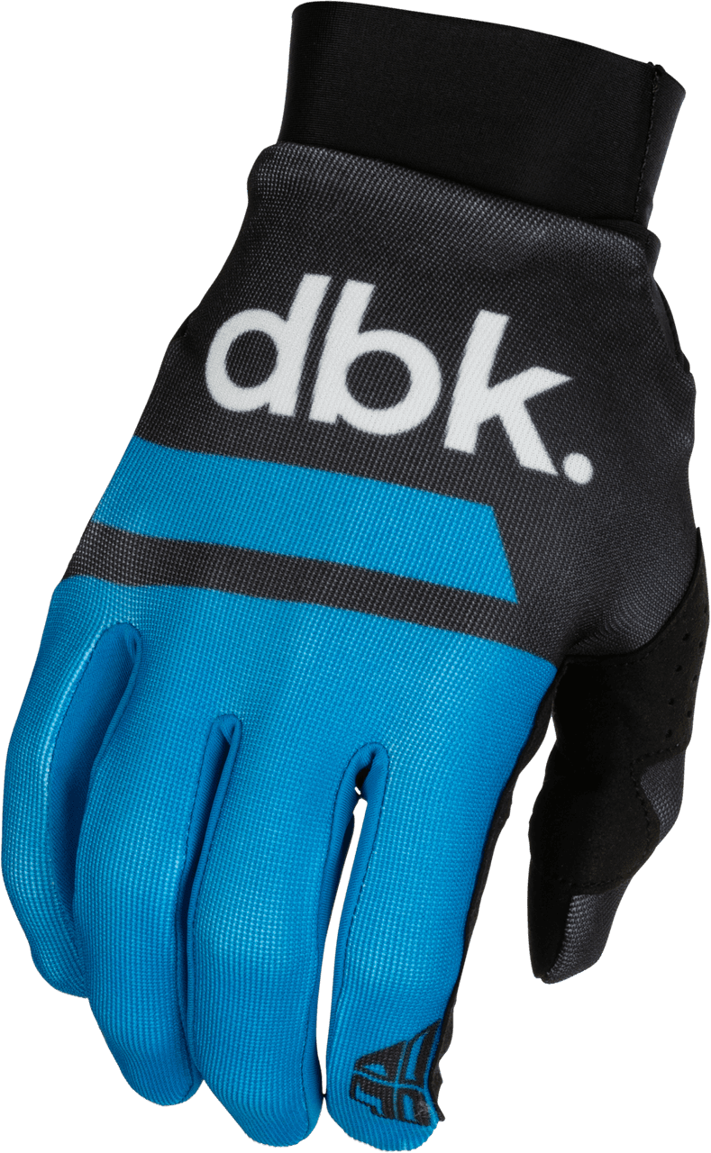 Fly Racing Pro Lite Dbk Gloves Blue/Black/White LG