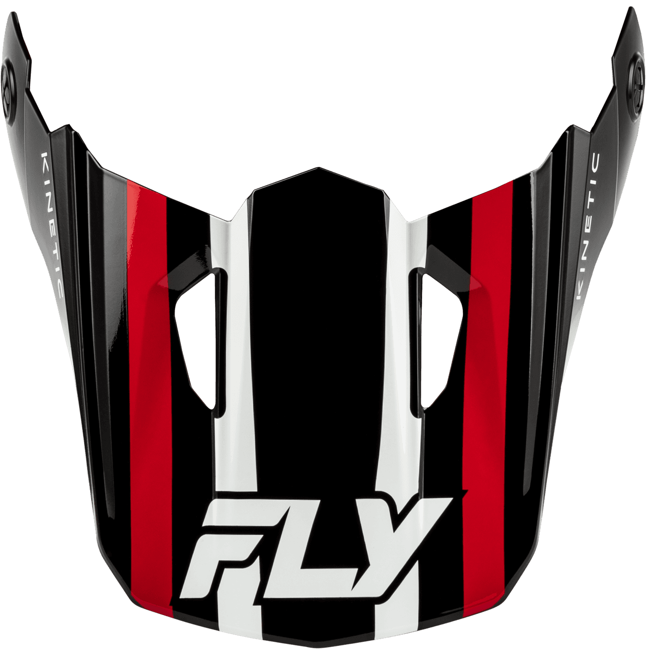 Fly Racing Kinetic Sync Helmet Visor Black/Red/White XL/2X