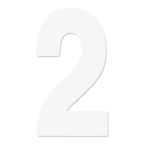 FX 2015 NUMBERS PRO 8" WHITE 2