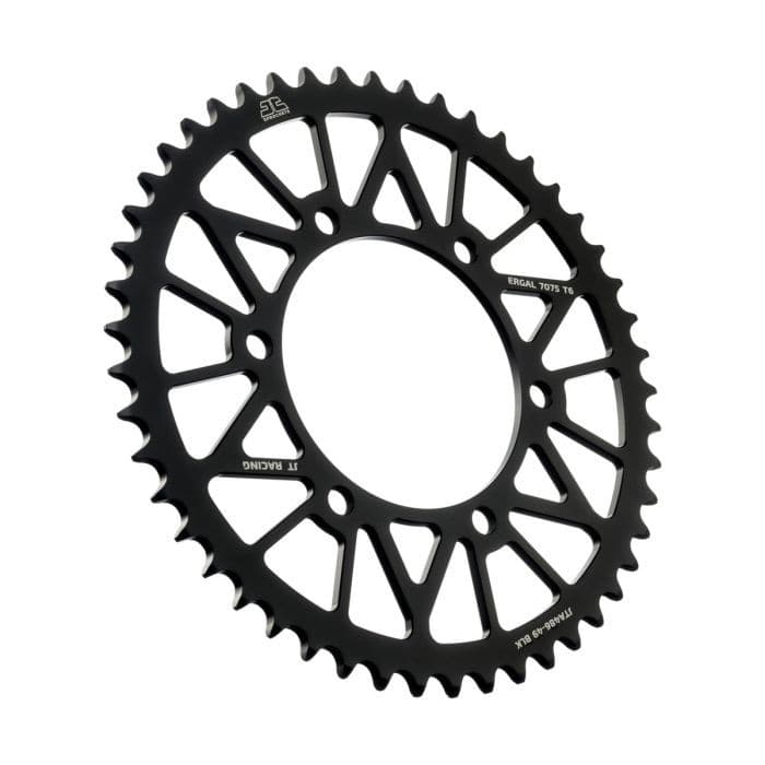 REAR ALLOY SPROCKET BLACK 49-TOOTH
