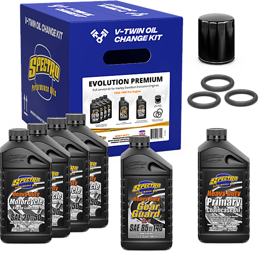 Spectro V-Twin Full Oil Service Kit Evo Premium