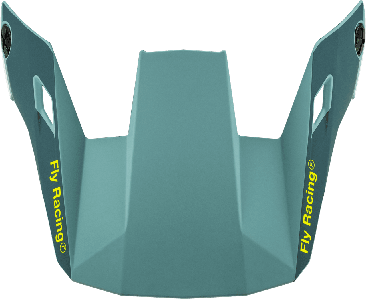 Fly Racing Youth Rayce Helmet Visor Matte Blue Stone/Hi-Vis YS-YL