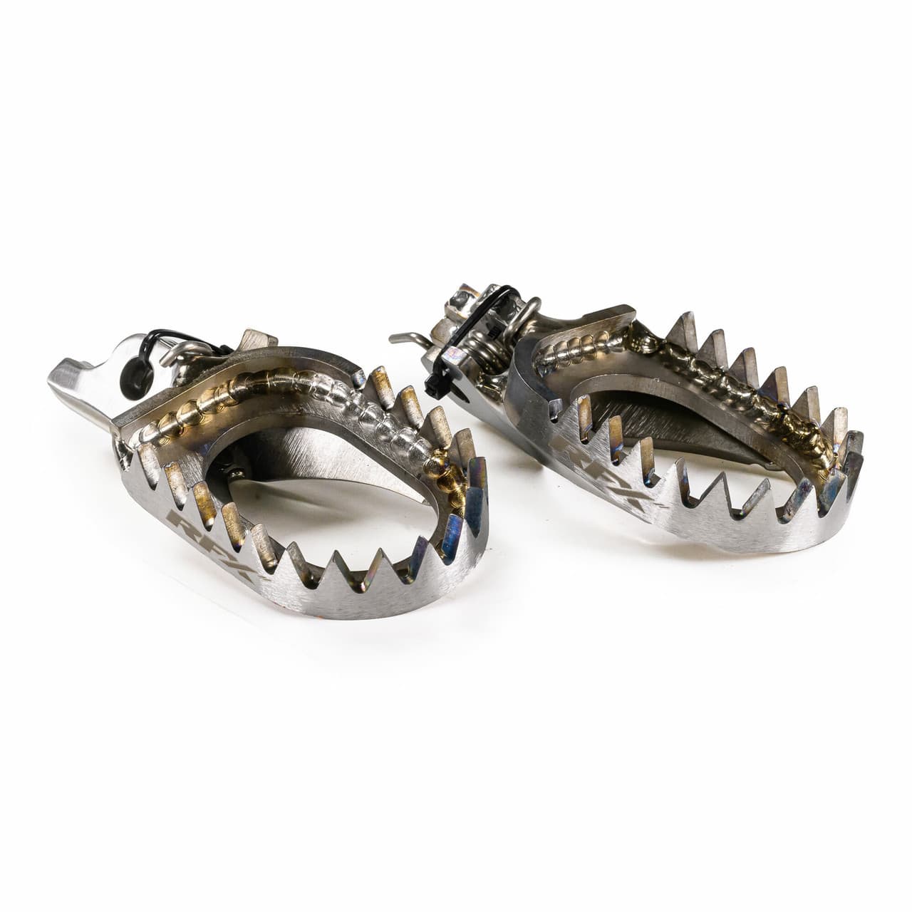 RFX Factory Footpegs Titanium/Aluminum Honda