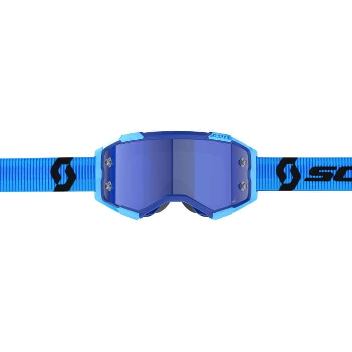 Scott Fury Snowcross Goggle Blue/Black Enhcr Blue Chrm