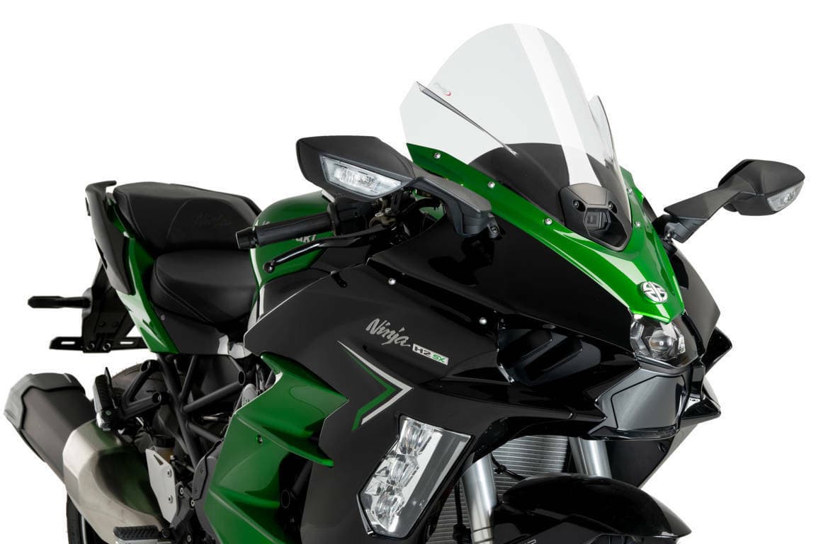 Puig Windscreen Z-Racing Clear Kawasaki