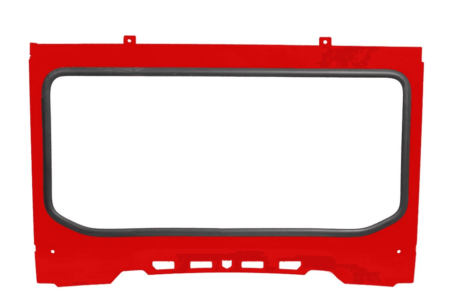 Pro Armor Front Windshield Red