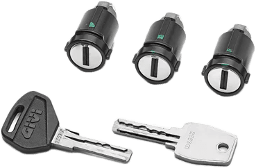 Givi Evo Smart Case Lock Set For 3 Obkev Cases