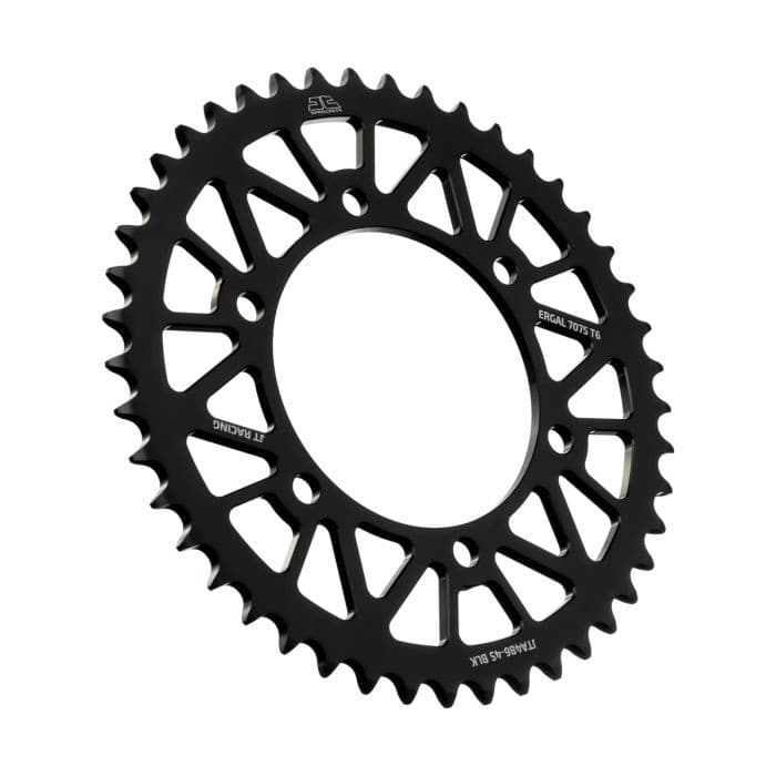 REAR ALLOY SPROCKET BLACK 45-TOOTH