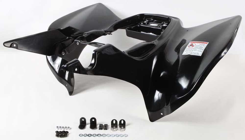 Maier Rear Fndr Black TRX450R '04-05