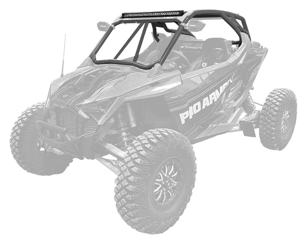 Pro Armor Cab Only Cage W/V Intrusion Avalanche Grey
