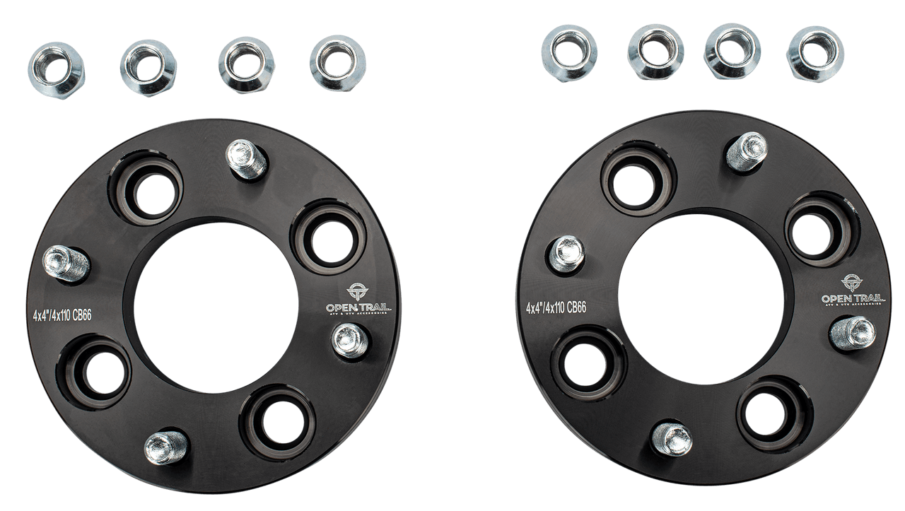 Open Trail Wheel Spacer Adapter 1" 4/4 To 4/110 12MM X 1.5MM