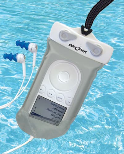 DRY PAK WATERPROOF MP3 CASE W EARBUDS