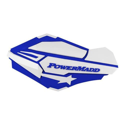 Powermadd Sentinal Handguards (Blue/White)