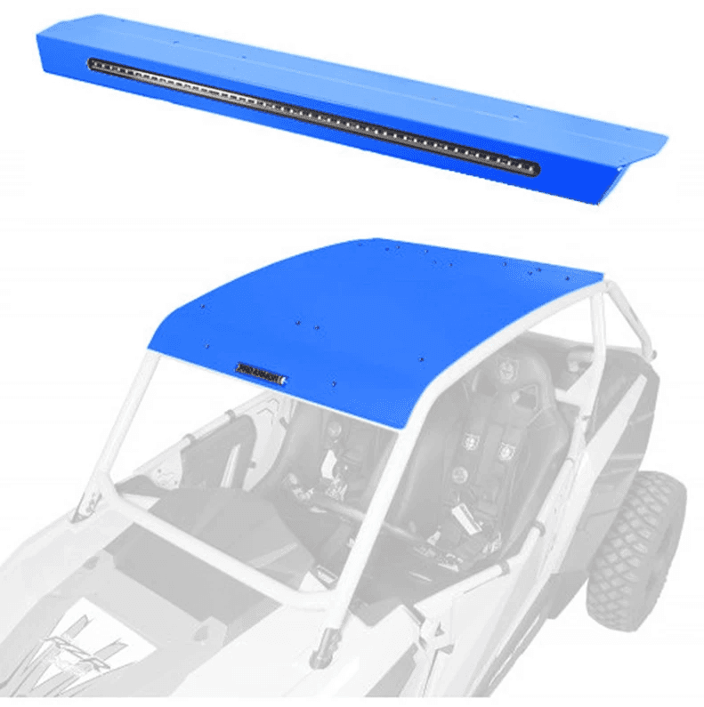 Pro Armor Asylum Roof W/ Light Bar Voodoo Blue