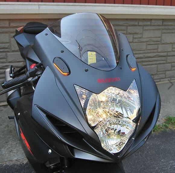 New Rage Cycles Mirror Block Off Turn Signals Suzuki