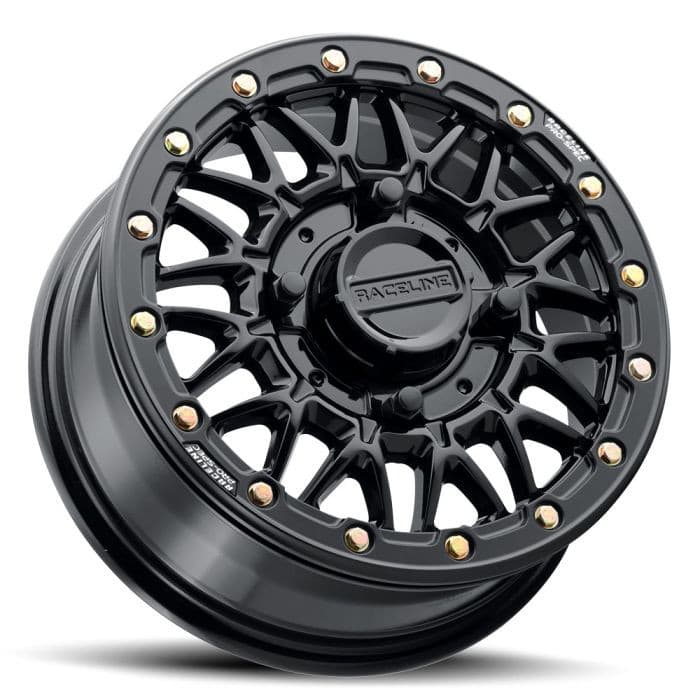 RACELINE A15GB OMEGA GLOSS BLACK 15X7 4X156 +38mm